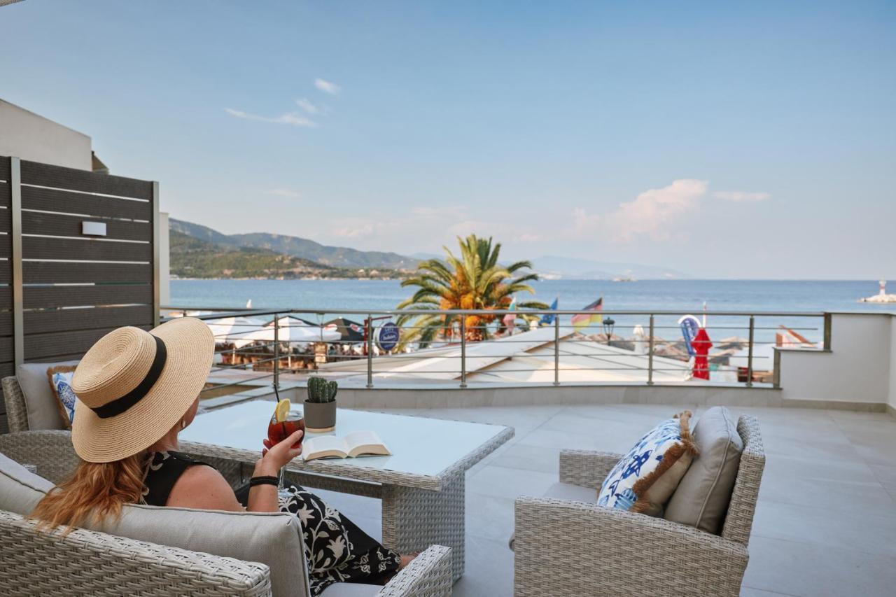 Horizon Seaside Living Lägenhet Nea Iraklitsa Exteriör bild